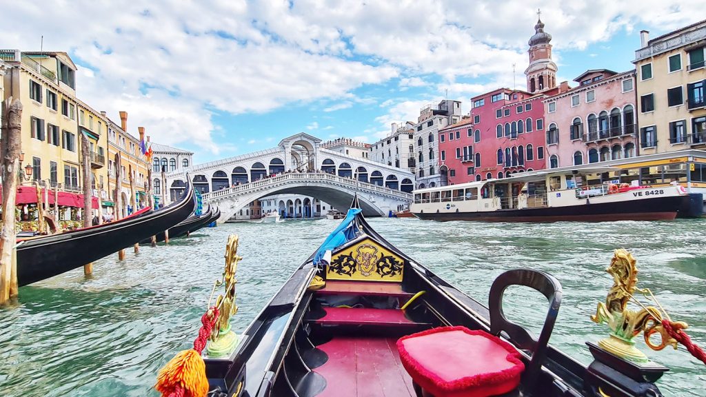 Venedig, Canale Grande Tour, Rialtobrücke