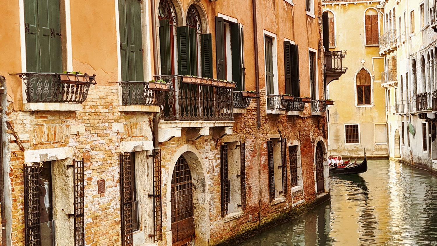 Venedig, Fahrt auf dem Canal Grande